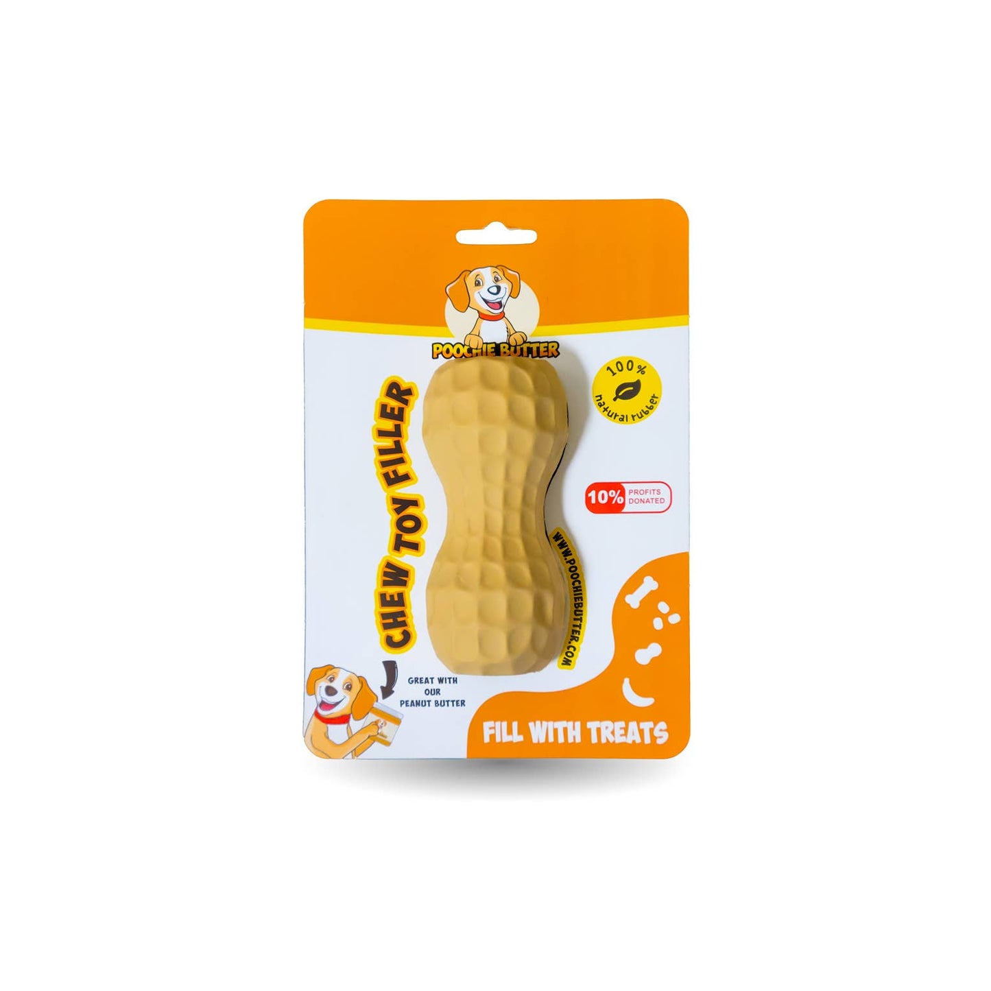 Poochie Butter Toy Filler (All Natural Rubber)