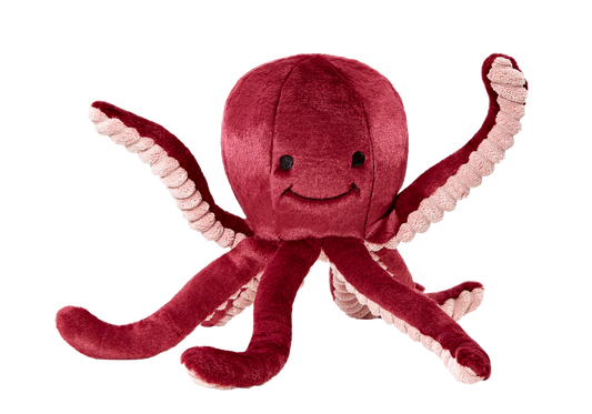 Fluff and Tuff Dog Toy - Olympia Octopus